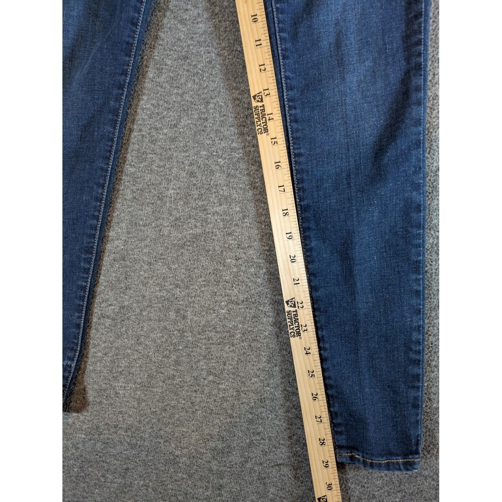 Levi's Jeans‎ Women's 720 High Rise Super Skinny W28 Dk blue Soft Denim - Picture 3 of 8